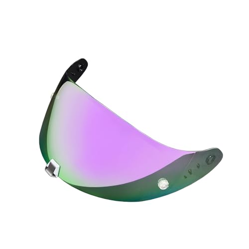 ANSUNDA R1 Air Helmet Visor Replacement,Tinted Motorcycle Helmet Face shield Windshield lens for ST1400 T520 R1 Air (Revo Deep Purple)
