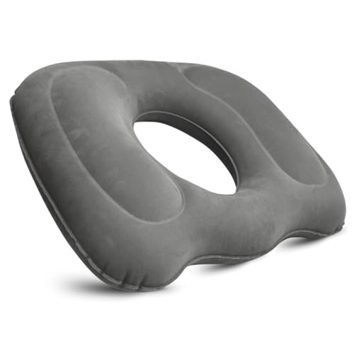 Londehuhai Inflatable Seat Cushions Inflatable Donut Pillow Hemorrhoid Cushion Pressure Relief Donut Seat Cushion for Tailbone Prostate Sciatica Bed Sores Postpartum Pregnancy