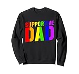 Photo Gallery supportive dad lgbtq pride month rainbow gay festa del papà felpa Photo Gallery supportive dad lgbtq pride month rainbow gay festa del papà felpa