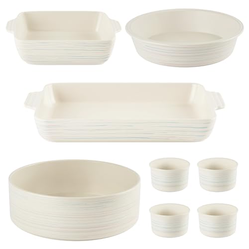 Pyrex 8-Piece Ceramic Complete Nonstick Bakeware Set