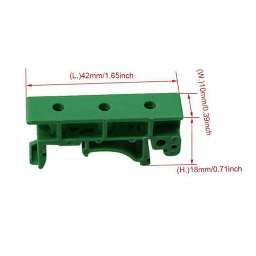 Circuit imprimé support de fixation DRG-01 pour installer 400 modules sur rail DIN 35 - 8