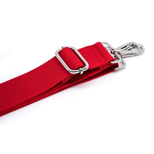 Image of S&loyoe Thickened Solid Color Purse Straps Replacement Crossbody Bag Strap Adjustable Wide Guitar Straps for Handbags 1.5inch
