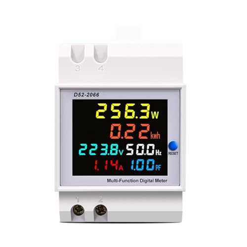 Compteur de consommation kWh rail DIN pour identifier les appareils énergivores et baisser sa facture