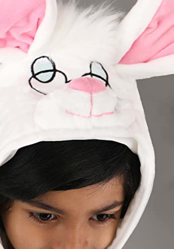 Disfraz de Conejo Blanco para Niños con Chaqueta y Capucha miniatura 3
