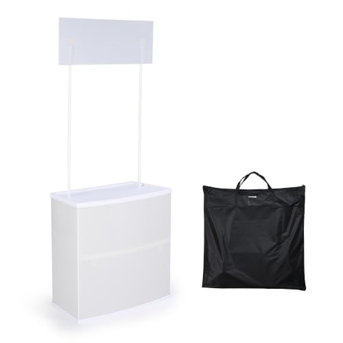 Yescom Portable Promotion Counter Table Foldable Booth Kiosk...
