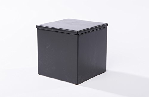 LifeSong Milestones Custom Wooden Cremation Urn Box for Human Ashes Loss of Loved One (When Tomorrow Starts Bereavement) 4.5x4.5x4.75 Small Memorial Keepsake Box Holds 18 cu.in