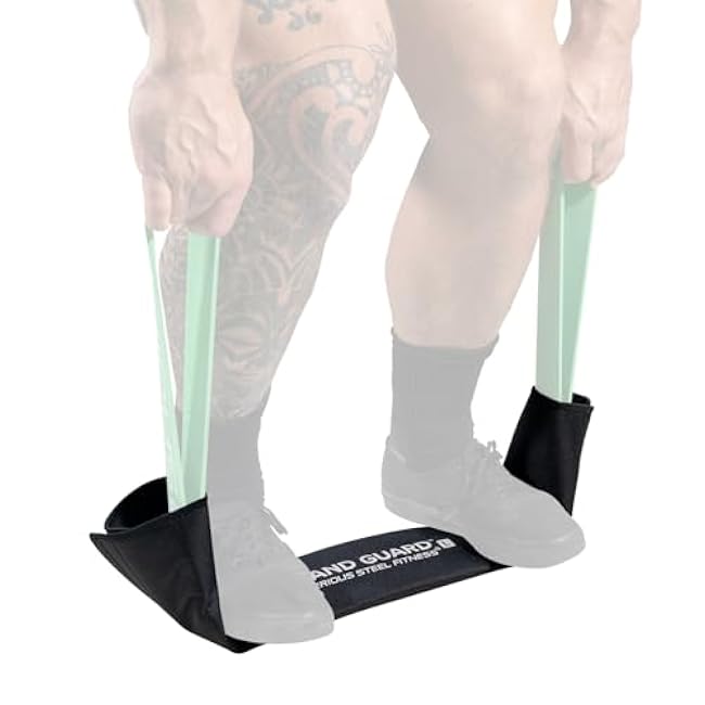Serious Steel Fitness Band Guard - Protective Sleeve for Resistance Bands (Bands NOT Included) Protect Your Resistance Bands from The Ground, Concrete and Sharp Edges