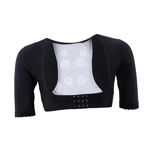 HEALEEP Compression Arm Vest for Women Breathable Slimming Upper Arm Sleeves with Posture Correction and lift Lightweight Acrylic Material Comfortable All Day Wear