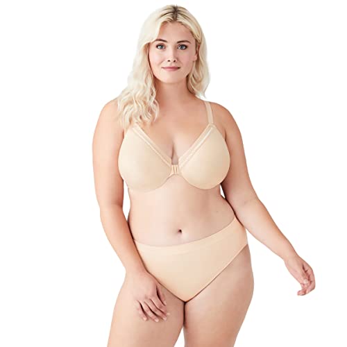 Wacoal Women's Plus Size Perfect Primer Front Close Underwire Bra, Sand, 34G #TOP5