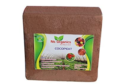 NS Organics Cocopeat 5 Kg Block | Expands Upto 75 litres of Powder| Hydroponic Plants, Kitchen Gardening and Terrace Gardening, Indoor Plants and Outdoor Plants, (Cocopeat - 5 Kg) (B0BYNSDRND) Amazon Price History, Amazon Price Tracker