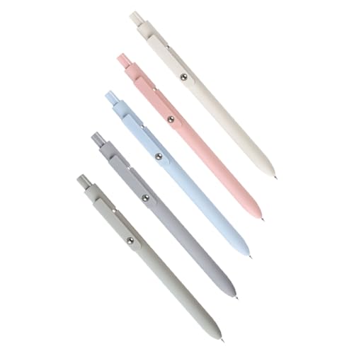 Bolígrafos de tinta gel punta fina 5 pcs Angoily