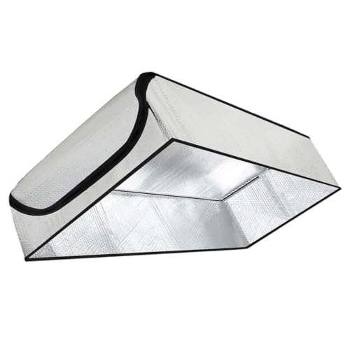 PRETYZOOM Cubierta Aislante para Escaleras De Ático y Puerta, Tamaño Mediano, Material Aluminio Aislamiento Térmico, Protección contra Frío y Suciedad, Uso Doméstico y Protección De Acceso