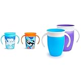 Munchkin Miracle 360°-Trinkbecher für Babys und Kleinkinder & Miracle 360°-Trinkbecher für Babys und Kleinkinder