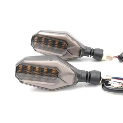 Clignotant universel moto pour rouler en sécurité la nuit avec feu stop bicolore