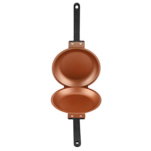 Doppelseitige Pfannkuchenpfanne Doppelseitige Pfanne Goldeisen Doppelseitige Antihaft-Flip-Bratpfanne Spiegelei-Pfannkuchenmacher Haushalt Küche Kochgeschirr 9 Doppelseitige Pfannkuchenpfanne Doppelseitige Pfanne Goldeisen Doppelseitige Antihaft-Flip-Bratpfanne Spiegelei-Pfannkuchenmacher Haushalt Küche Kochgeschirr