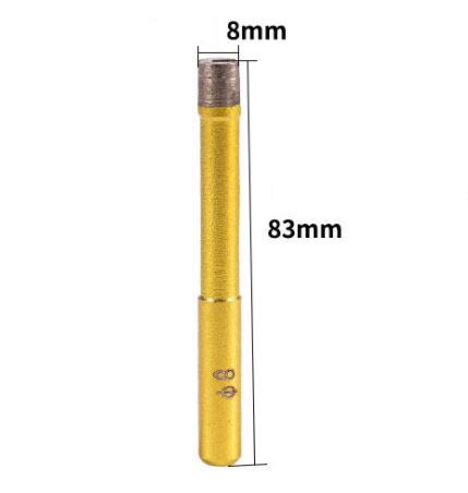 Yaowanguan Diamond Drill Bit Hole Saw Tools for Glass/Tile/Ceramic/Marble/Porcelain/Concrete/Granite Cutting Opening - Image 3