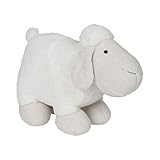 Couleur : Blanc Jardin d’Ulysse Mouton Shaggy Blanc 28cm