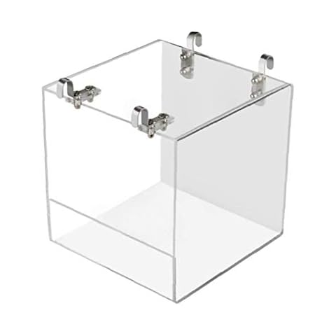 xiaocheng Vogel Badewanne Käfig Haustier-Vogel Badehaus mit Metall hängenden Haken Cover