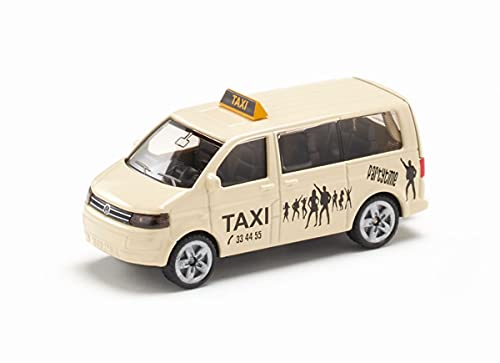 siku 1360, Taxi Van, Metal/Plastic, Cream-coloured, Opening tailgate
