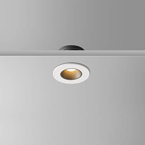 Foco LED empotrable de 2 pulgadas y 3W blanco para iluminación de pared 8