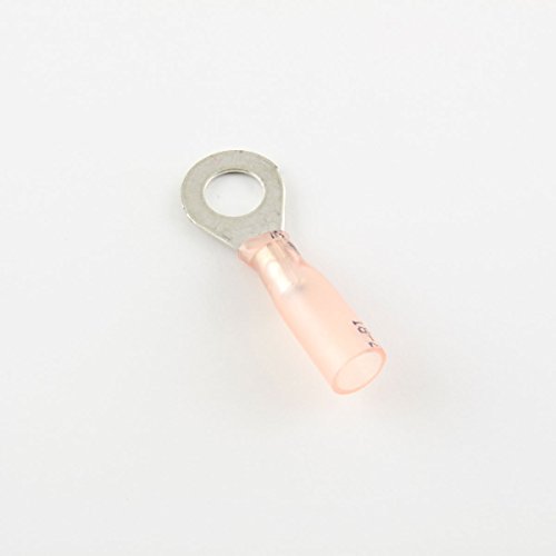 22-18 Ga. Heat-Shrink Ring Terminals, 1/4