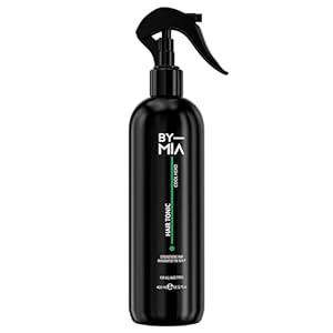 BY MIA Haartonic voor mannen en vrouwen, 400 ml, hoofdhuidtonic, versterkt het haar, bevordert een gezonde haargroei, koel en verfrissend, stimulerende formule, geschikt voor alle haartypes