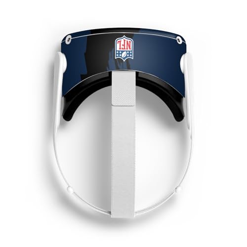 Sticker vinyle NFL Denver Broncos évite rayures Meta Quest 2