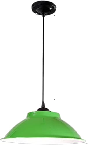 Miniatura 1 de QIVGXBO Lámpara colgante amarilla de estilo simple iluminación colgante en diseño colorido pantalla elegante accesorios industriales modernos para