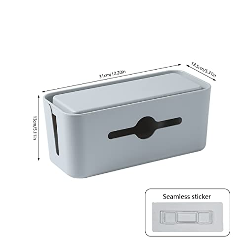 Scatola di Gestione dei Cavi,Tianher Grigio Grande...