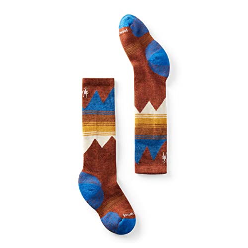 Image of Smartwool Unisex Kids Ski Light Cushion Over the Calf Socks (Toddler /Little Kid /Big Kid) Socks