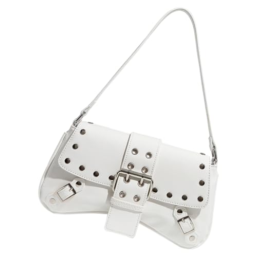 Sac à main sophistiqué pour femme en cuir PU avec finitions cloutées