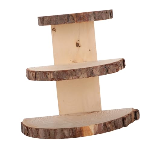 UKCOCO Soporte De Madera Para Tartas Para Bodas y Fiestas Exhibición De Postres