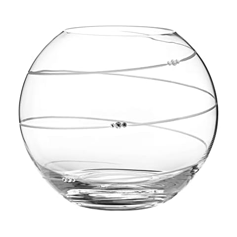 Diamante Sphere Vase with Swarovski Crystals Cover