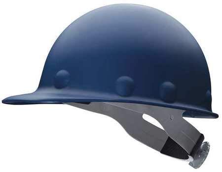 Hard Hat, Front Brim, G/C, Ratchet, Blue