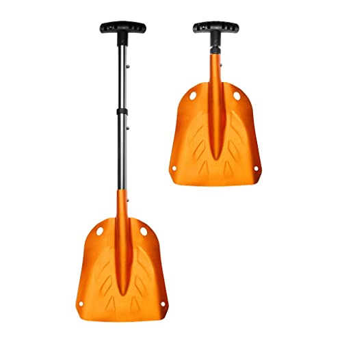 SKINSTAR Lawinenschaufel Alu Schnee Tourenski Snowboard Outdoor Schaufel 3-teilig