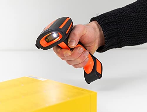 Scanner de codes-barres industriel 1D 2D portable et tri-mode avec longue portée