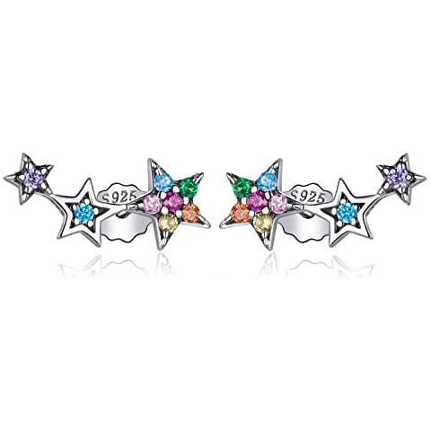 Qings Boucles d'Oreilles Étoile en Argent 925 Cover