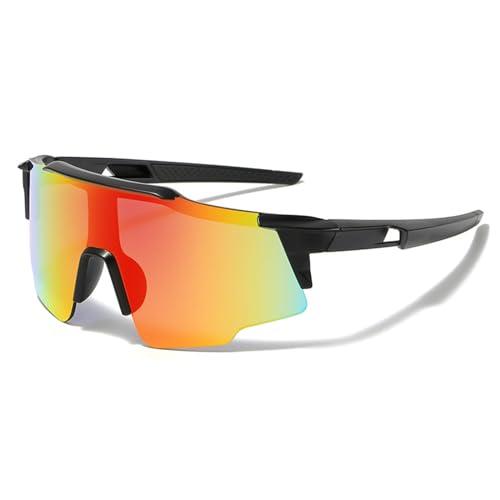 LOJUDI Lunette de Soleil Enfant - Protection UV400 Miroir ado Lunettes Soleil Enfant 6-15 ans Garçons Filles - Pour le Sport, le Cyclisme, le SKI, le...