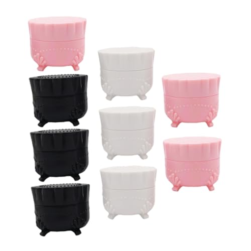 Beaupretty 9pcs Non-skid Nail Glue Gel Botella Portátil Crema Vacío Botella Retellable Botella