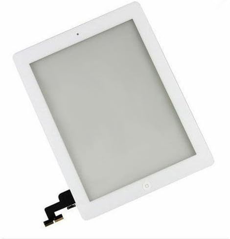 for Ipad 2 Touch Screen Digitizer Glass Replacement White Home Button Glue