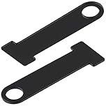 Verrou de Casque, 2 Pièces Heavy Duty Casque de Verrouillage Antivol Verrouillage PIN Chaîne Boucle Secure Lock Équipement Moto