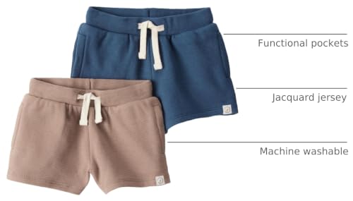 Image of Little Planet by Carter's Baby 2-Pack Shorts Made with Organic Cotton