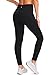 G Gradual Women's Fleece Lined Winter Leggings with Pockets Water Resistant High Waisted Thermal Warm Pants Running Hiking(Black,M)