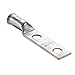 Morris 94738 Long Barrel Flex Cable Compression Lug, Copper, 2 Holes, 350 Wire Range, 3/8 Stud, 1-inch Hole Spacing, 2-Pack