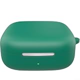 Custodia leggera in silicone progettata per Huawei FreeArc include moschettone integrato per un facile trasporto (verde)
