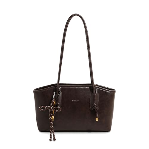 Bolso Hobo de Cuero Retro para Mujer Primavera miniatura 1