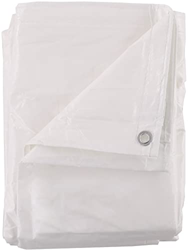 Kotap Fr-1520 Fire-Retardant Tarp For Construction Job Sites Requiring Tarpaulin, 15 X 20-Foot, White #TOP2
