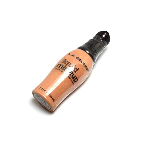 L.a. Colors 1 Pump Liquid Makeup [ Clm283A Creamy Beige ] Face & Body Foundation Flawless Looking + Free Zipper Bag #TOP9