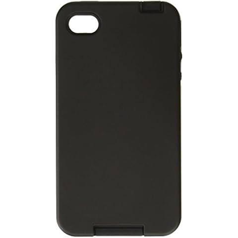 Acase(TM) iPhone 4 and 4S Superleggera PRO Dual Layer Protection (Black/Black) case (Fits AT&T, Sprint and Verizon iPhone 4 and 4S) Cover