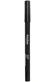Lápis Delineador para Olhos a Prova D'água Carbon Black Ruby Rose HB-050